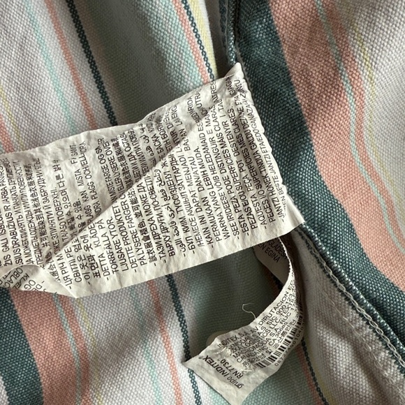 ZARA Men's Multicolor Striped Shirt - medium - Picture 4 of 6